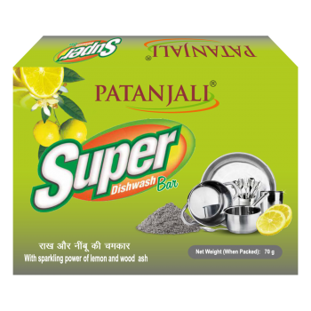 Patanjali SUPER DISH WASH BAR 225 G Buy Online