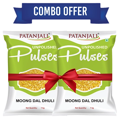 Combo Moong Dhuli 1 Kg (Pack Of 2)