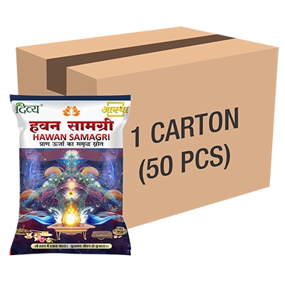 Aastha Divya Hawan Samagari 1 CLD (50 Pcs)