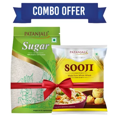 Combo Sooji + Sugar(500 G+1 Kg)