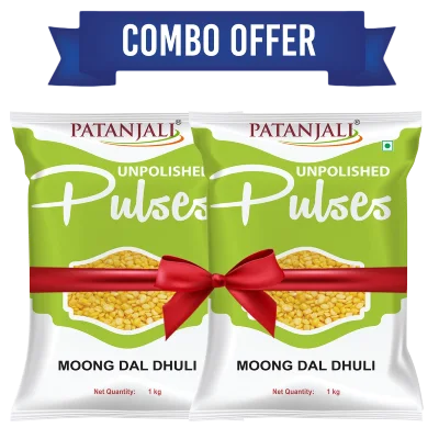 Combo Moong Dhuli 1 Kg (Pack Of 2)