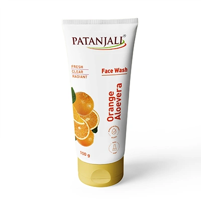 Patanjali Orange Aloevera Face Wash