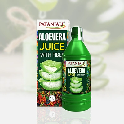 Patanjali Aloevera Juice With Fiber 