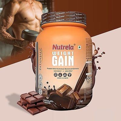 Patanjali Nutrela Weight Gain Chocolate Flavour