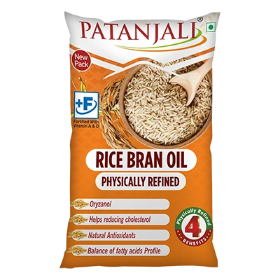 PATANJALI RICE BRAN OIL 770 G PP	