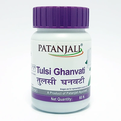 Patanjali Tulsi Ghanvati 60 N