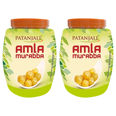 Combo- Patanjali Amla Murabba 1 Kg(Pack of 2) -Rs 60 Off