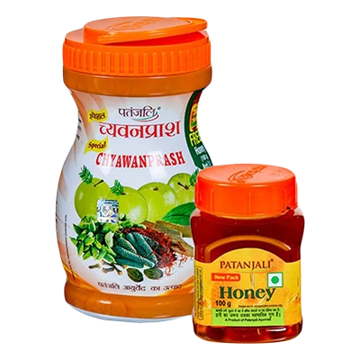 Patanjali Special Chyawanprash 1 Kg - FREE Honey 100 Gm