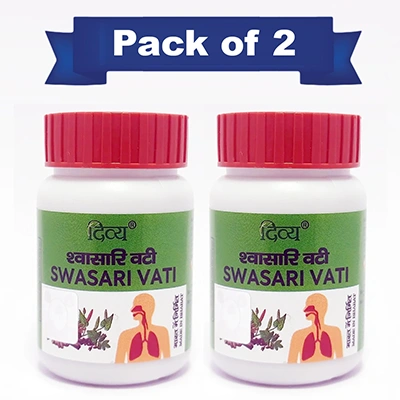 Combo - Divya Swasari Vati 80 Tab (Pack of 2)