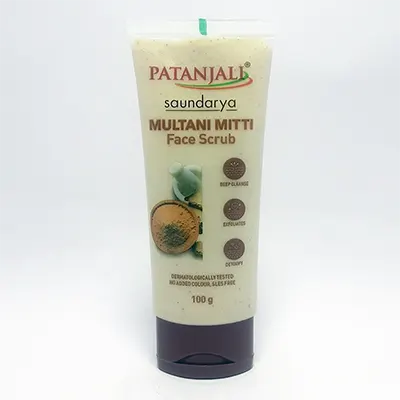 Patanjali Multani Mitti Face Scrub
