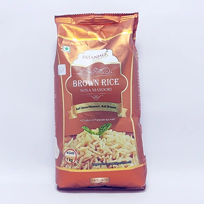 Patanjali Brown Rice- Sona Masoori