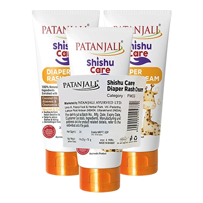 Shishu Care Diaper Rash Cream (Pack of 3)
