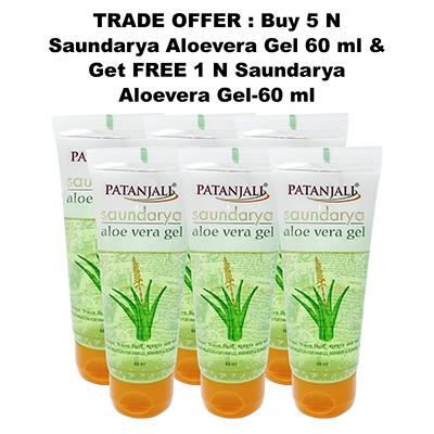 Saundarya Aloe vera Gel 60ml (5+1)