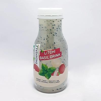 Patanjali Litchi Basil Drink