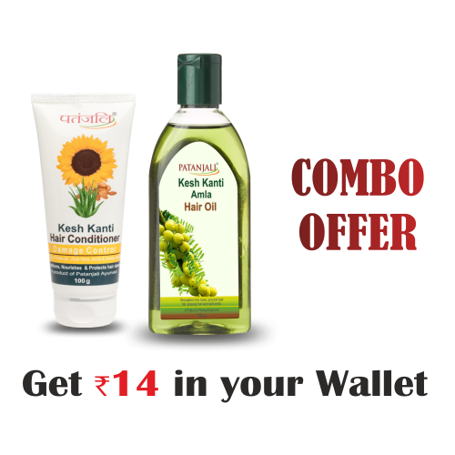 Haircare Combo- Amla Hair Oil 200 ML+Conditioner Damage Control 100 Ml - Rs 14 Off