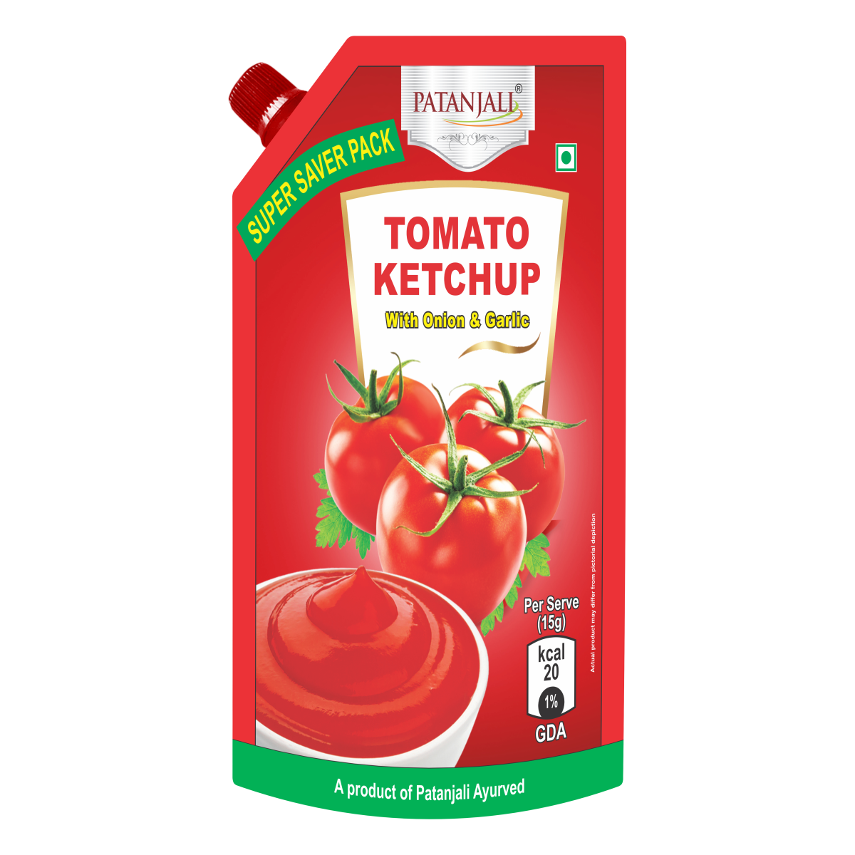 Patanjali Tomato Ketchup W. Onion Garlic 