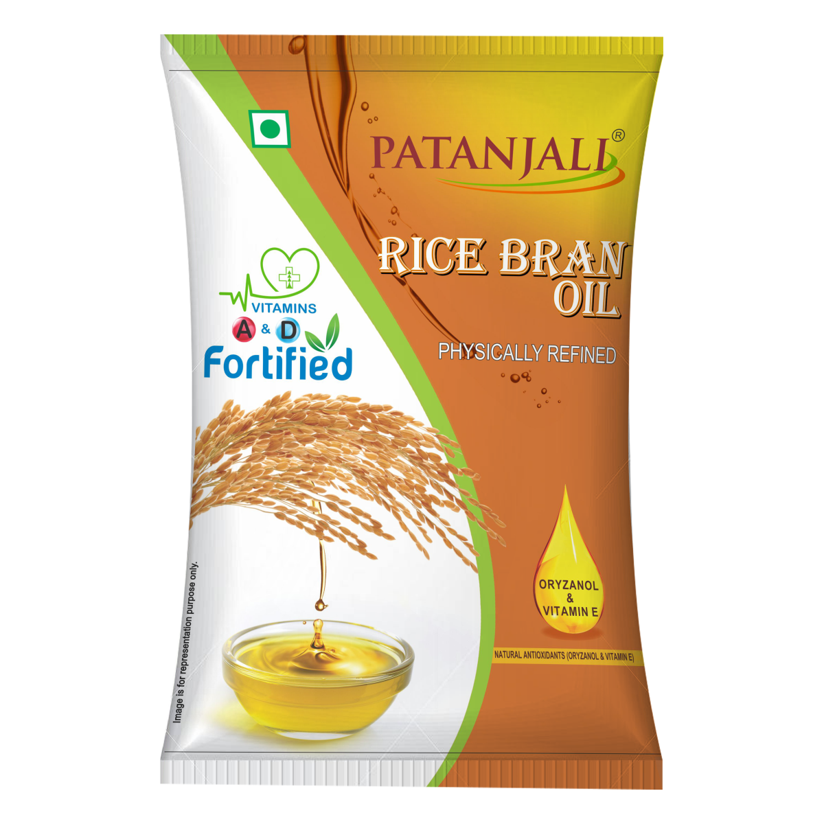 Patanjali Rice Bran Oil (P)