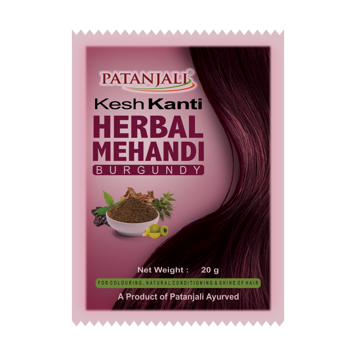 Patanjali Kesh Kanti Herbal Mehandi (Burgundy)