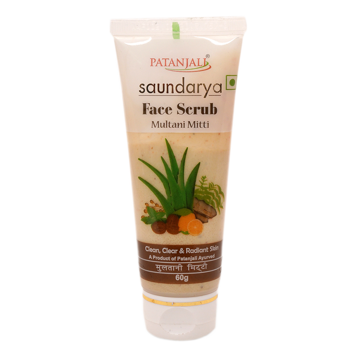 Patanjali Saundarya Multani Mitti Face Scrub 60 gm Buy Online