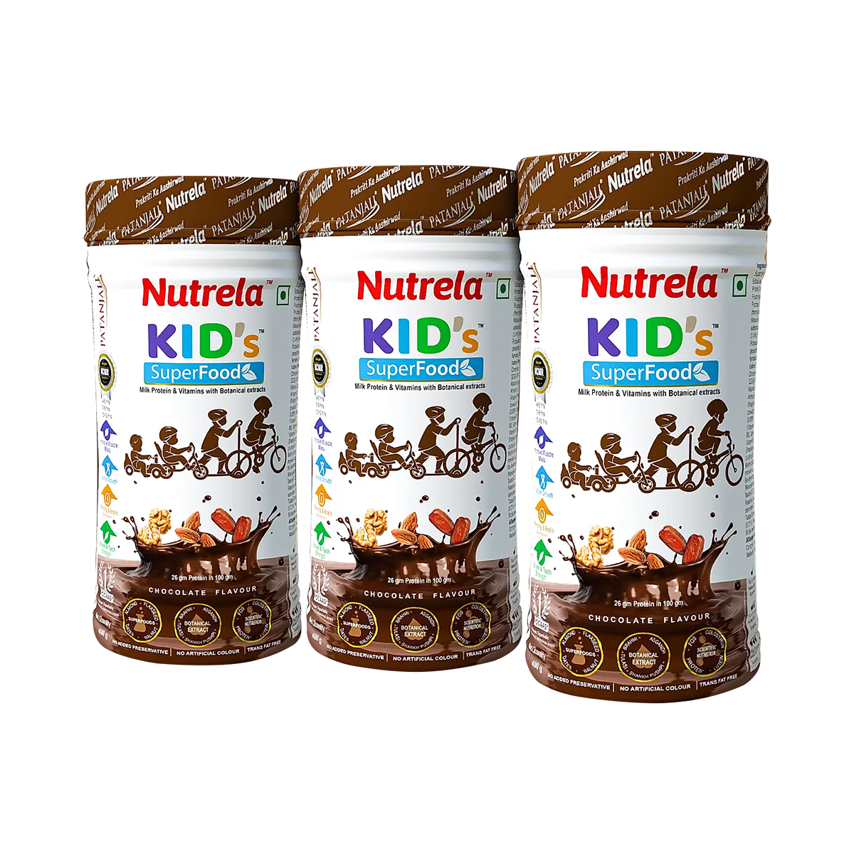 Patanjali Nutrela Kids Superfood (pack of 3)