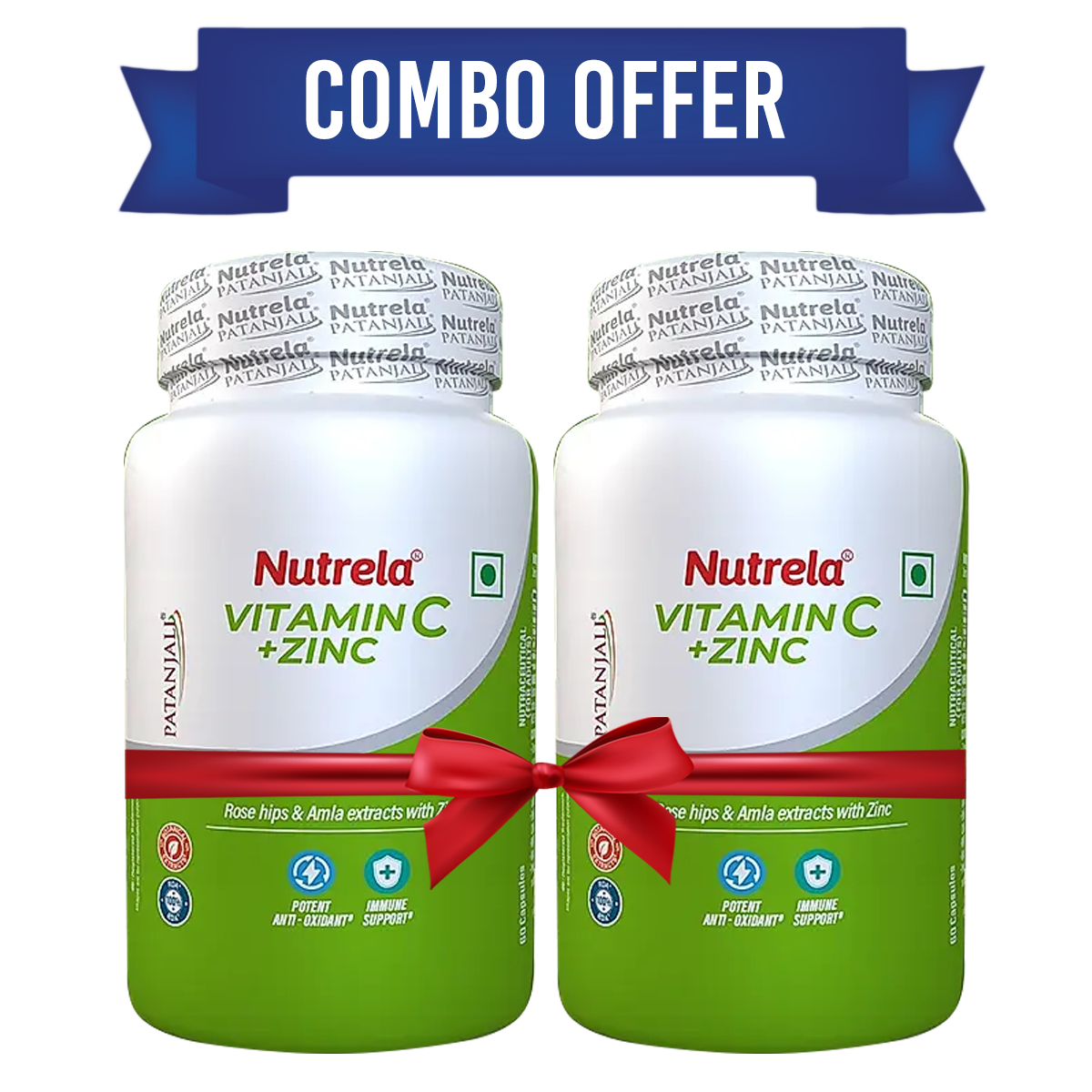 Combo Pat. Nutrela Pat.Nut. Vit.C+Zn- (Pack Of 2)