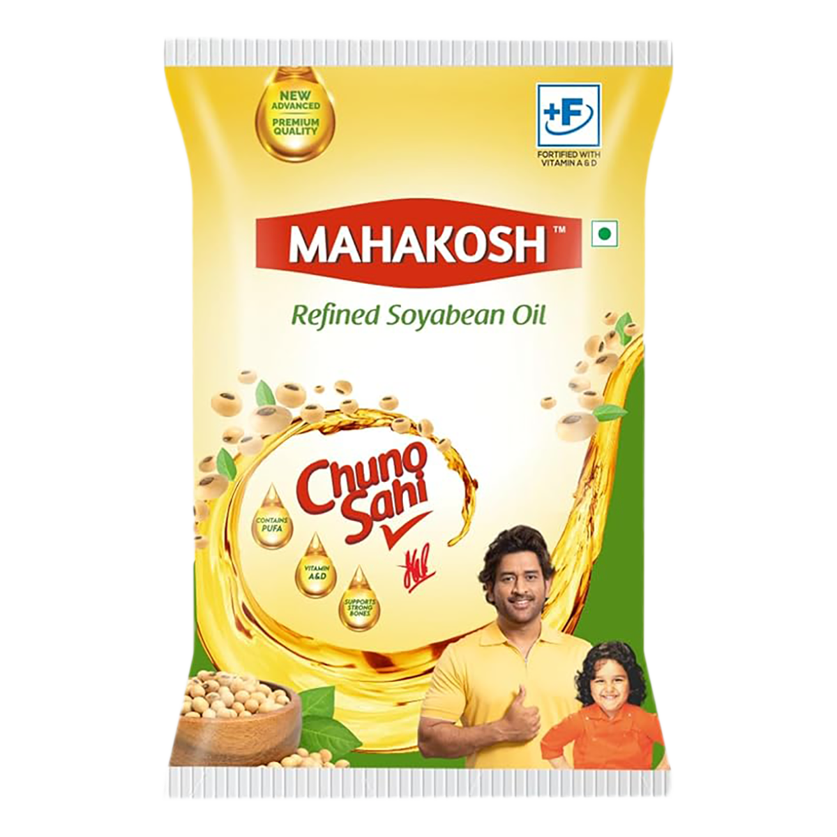 MAHAKOSH REF.SOYA OIL 895 G PP