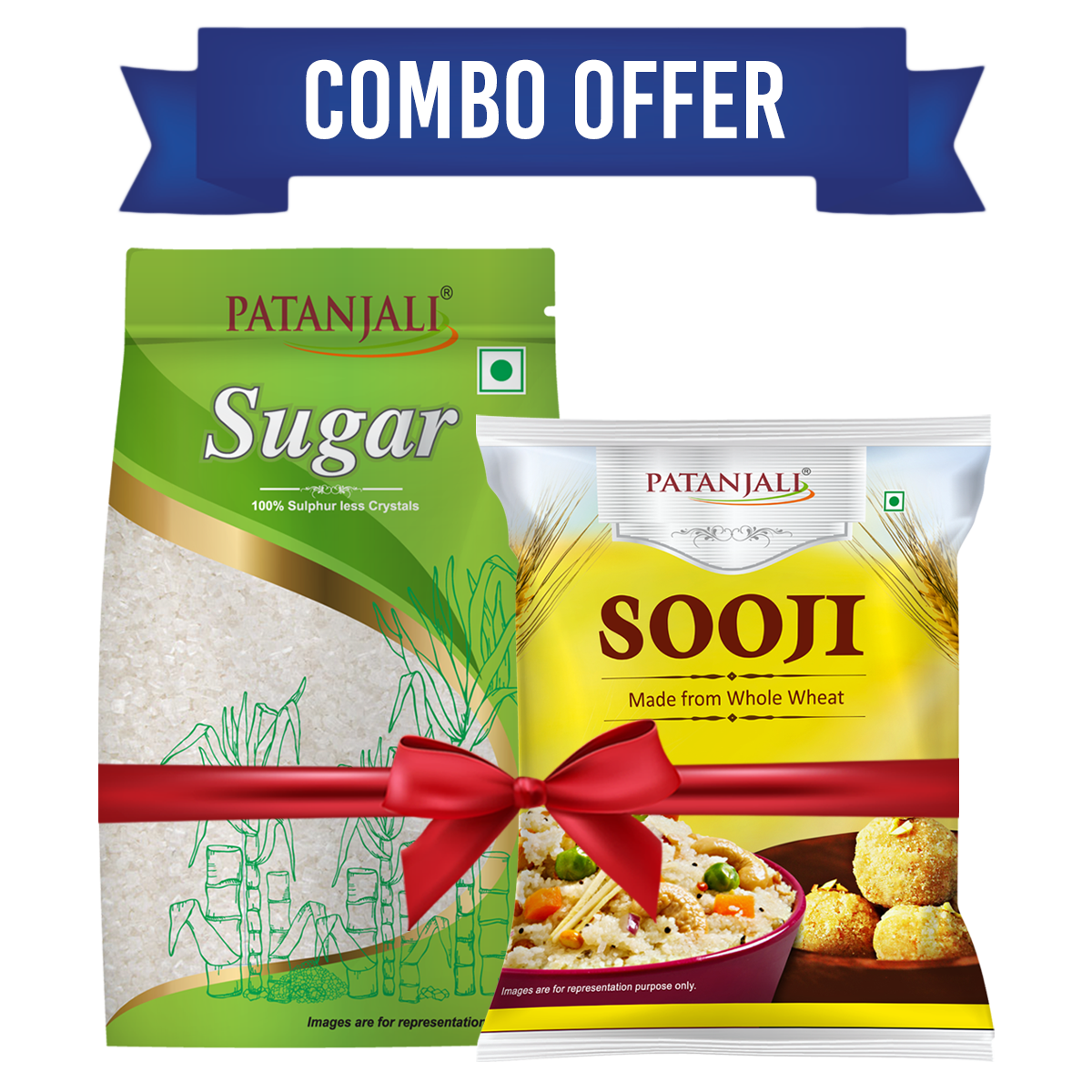 Combo Sooji + Sugar(500 G+1 Kg)