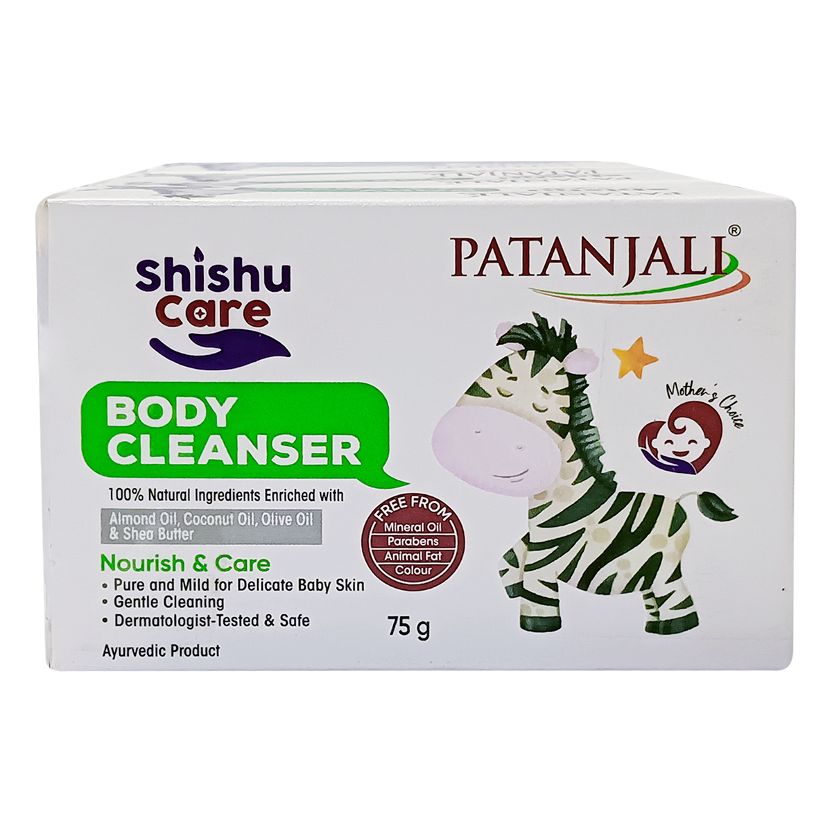 Shishu Care Body Cleanser 75g (Pack of 4)