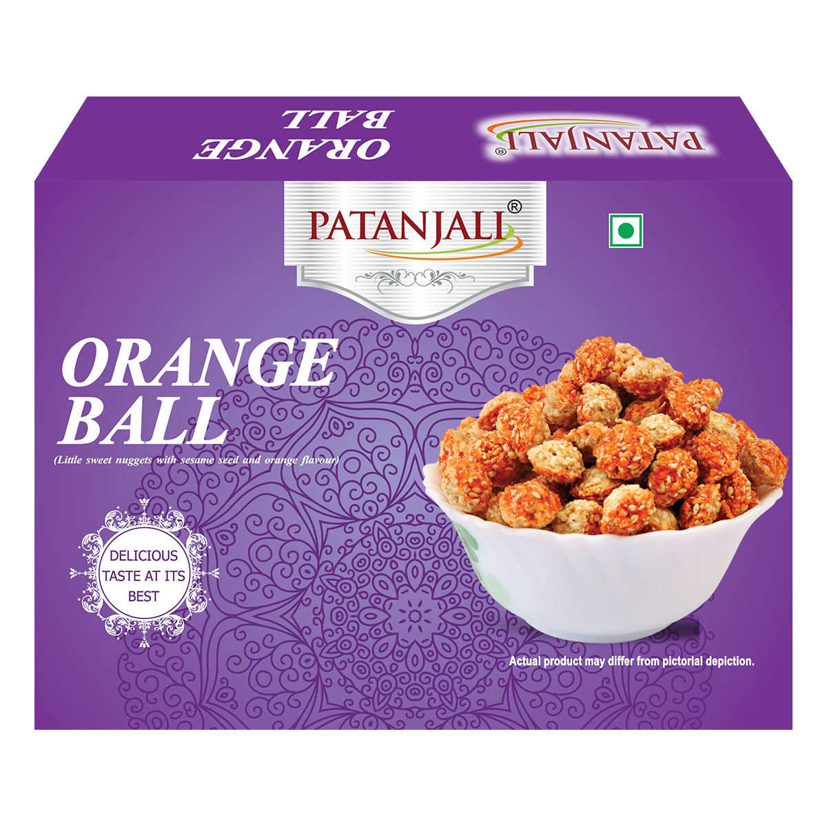 ORANGE BALL GAJJAK 