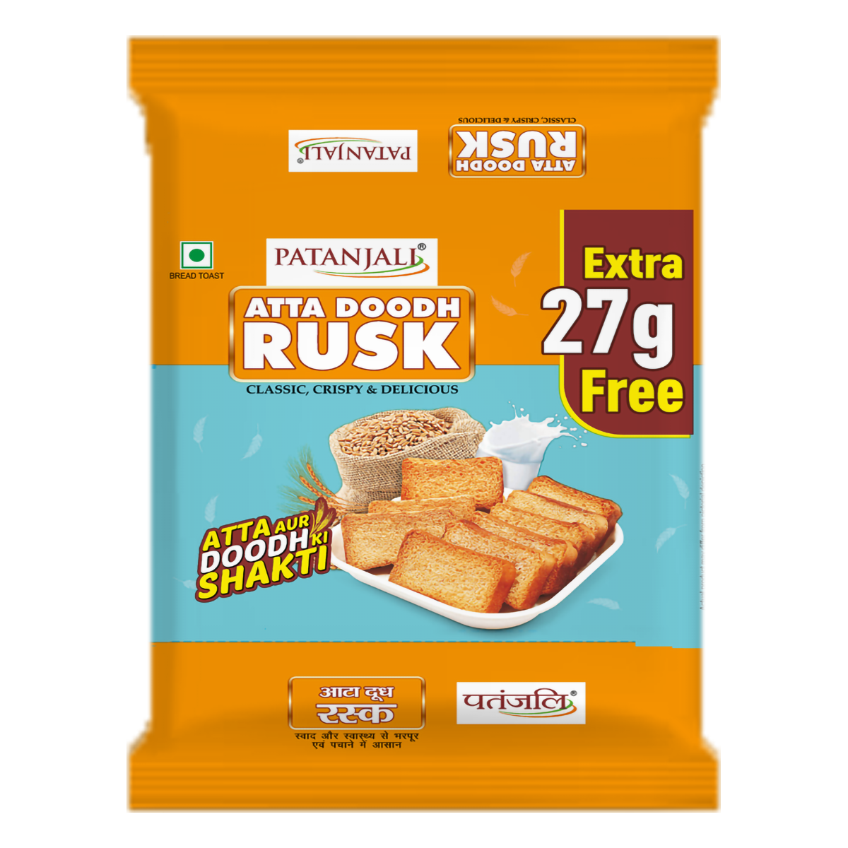 Patanjali Atta Doodh Rusk