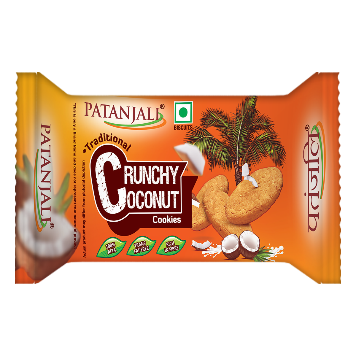 Patanjali Crunchy Coconut Cookies 