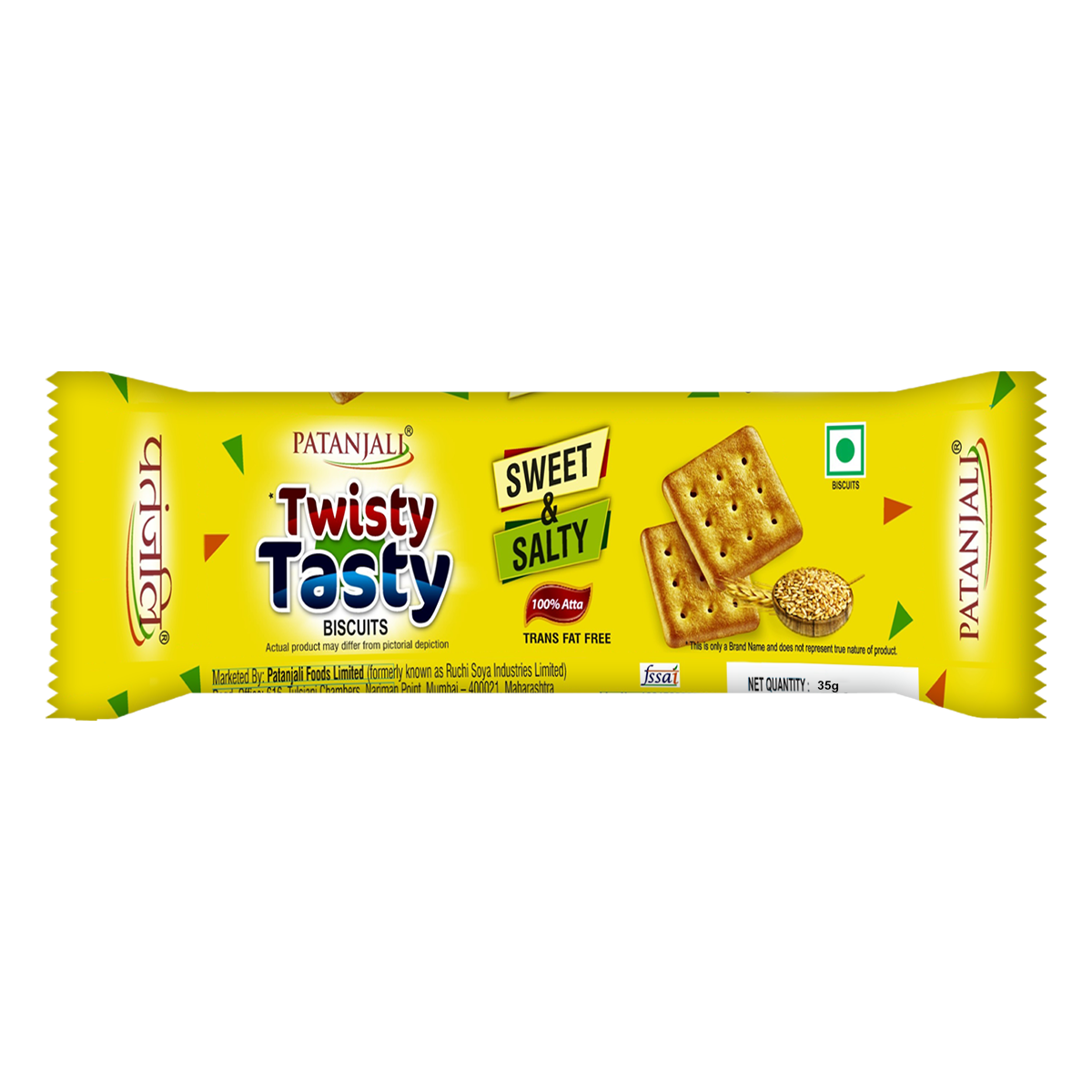 Patanjali Twisty Tasty Biscuits