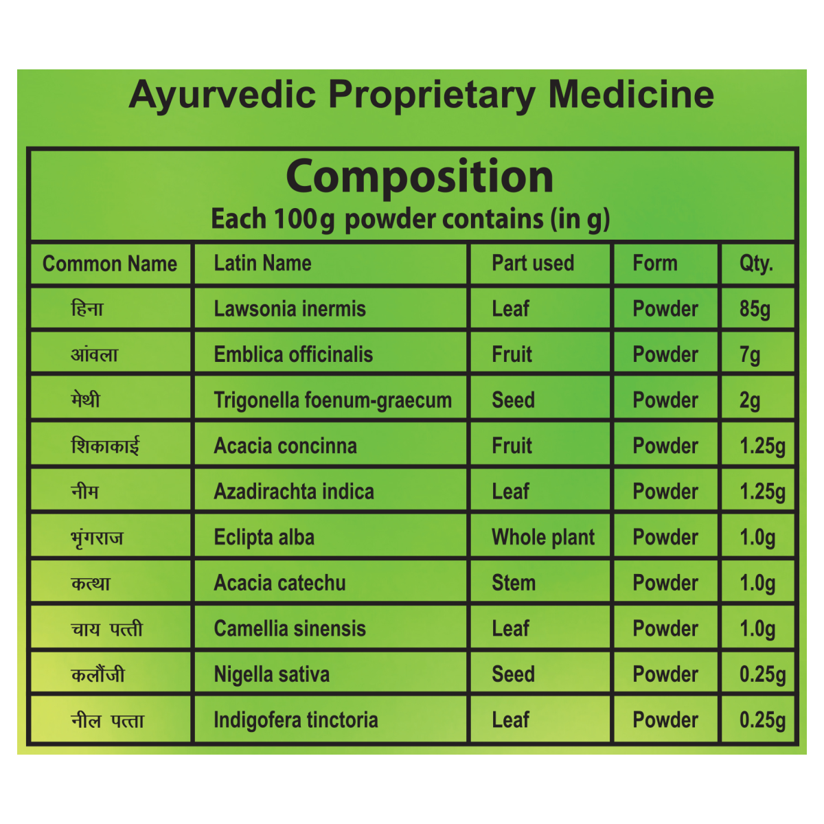 Patanjali Herbal Mehandi 100 g Buy Online