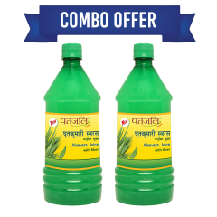 Combo Aloevera Juice Fibre 1L (Pack Of 2)