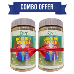 Combo Gokhru Kwath Jar 100 G (Pack Of 2)