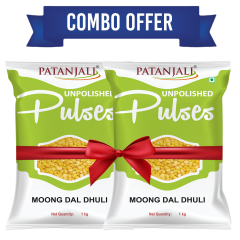 Combo Moong Dhuli 1 Kg (Pack Of 2)