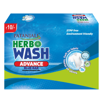 Patanjali Herbo Wash Advance Blue Bar