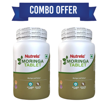 Combo Pat. Nutrela Moringa Tablets  (Pack Of 2)