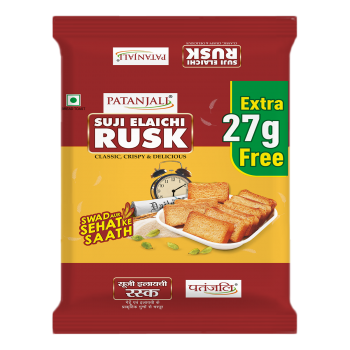 Patanjali Suji Elaichi Rusk