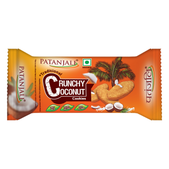 Patanjali Crunchy Coconut Cookies 