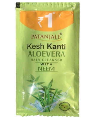 Patanjali Kesh Kanti AloeVera Hair Cleanser Neem