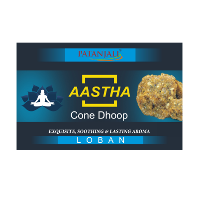 Aastha 25 Gm Cone Dhoop - Loban