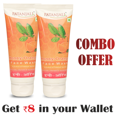 Combo- Honey Orange Face Wash 60 G(Pack of 2)- Rs 8 Off