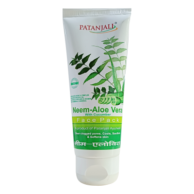 Patanjali Aloevera Neem Cucumber Face Pack