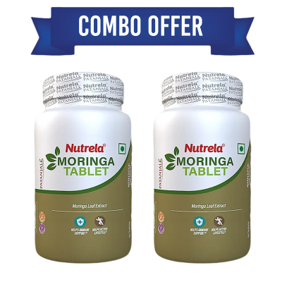 Combo Pat. Nutrela Moringa Tablets  (Pack Of 2)