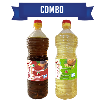 Combo Must Oil+ Soya Oil (1L+1L)(B)