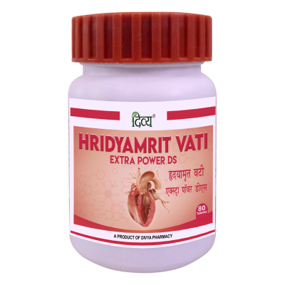 Divya Hridyamrit Vati Extra Power 80N