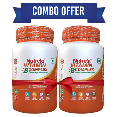 Combo Patanjali Nutrela Vitamin B-Complex- (Pack Of 2)