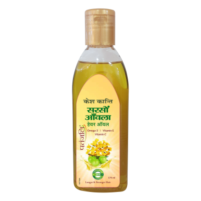 Patanjali Kesh Kanti Sarson Amla Hair Oil 